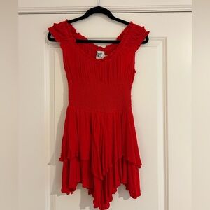 Princess Polly Red Romper